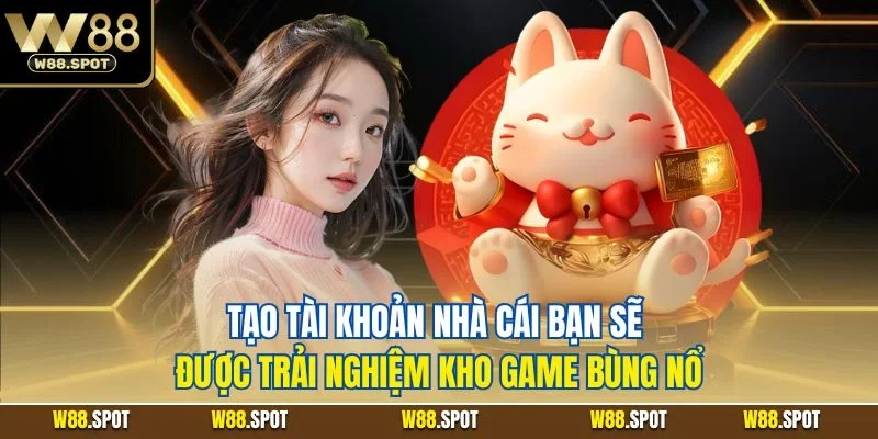 Đăng Ký W88 | Quy Trình Tạo Acc Nhà Cái Đơn Giản 2025 2 Tạo tài khoản nhà cái bạn sẽ được trải nghiệm kho game bùng nổ