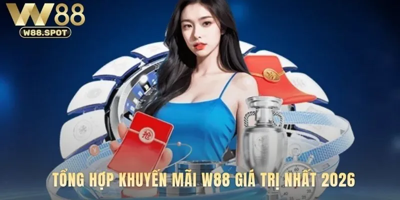 Khuyến mãi W88 2026 cùng điều kiện ưu đãi cần đọc kỹ